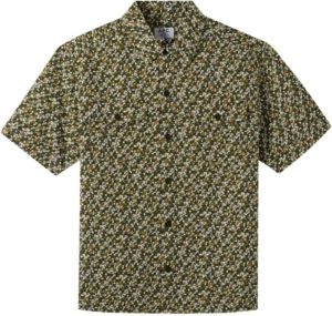 A.p.c. Short Sleeve Shirts Groen Heren