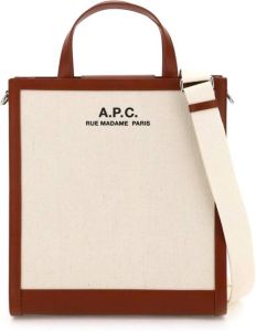A.p.c. Shoulder Bags Beige Dames