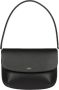 A.P.C. Shoppers Sarah Shoulder Bag Leather Black in zwart - Thumbnail 1