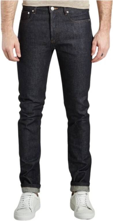 A.p.c. Slim-fit Jeans Zwart Heren