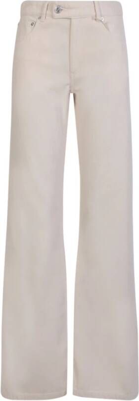 A.p.c. Stijlvolle witte flared jeans Beige Dames