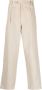 A.p.c. Straight Trousers Beige Heren - Thumbnail 4