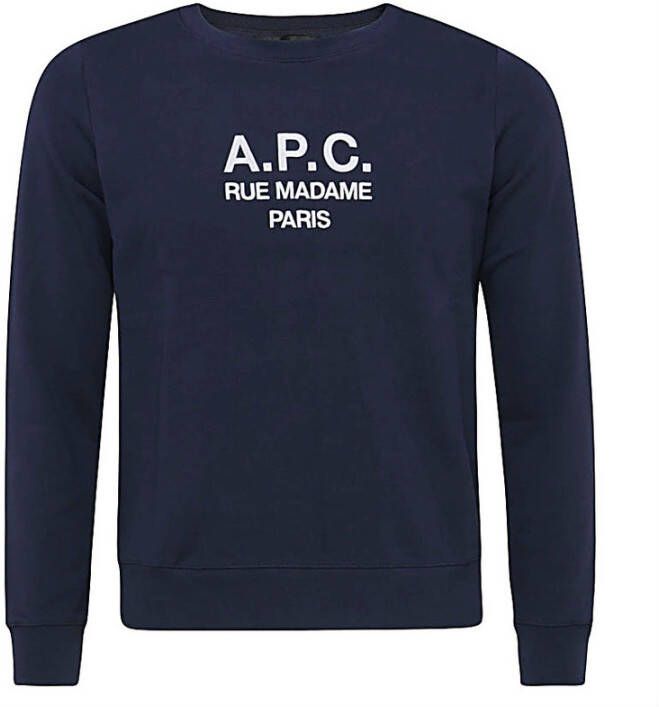 A.p.c. Sweater Blauw Heren