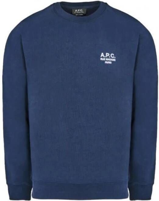 A.p.c. Sweatshirt Blauw Heren
