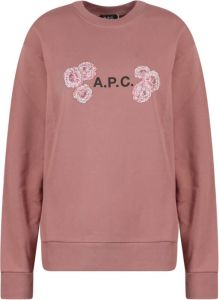 A.p.c. Sweatshirt Roze Dames