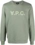 A.p.c. Sweatshirt VPC Groen Heren - Thumbnail 1