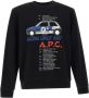 A.p.c. Zwarte katoenen sweatshirt voor heren Black Heren - Thumbnail 1