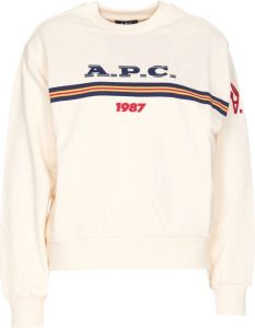 A.p.c. Sweatshirts Wit Dames