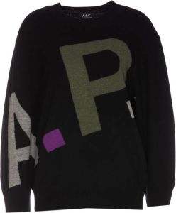 A.p.c. Sweatshirts Zwart Dames