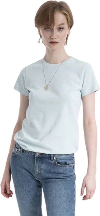 A.p.c. T-shirt Coav-F26842 Blauw Dames