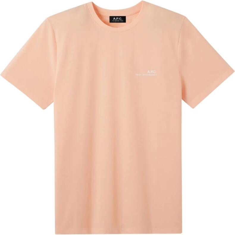 A.p.c. T-shirt Oranje Heren