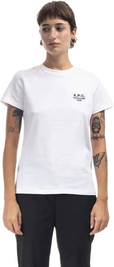 A.p.c. t-shirt Wit Dames