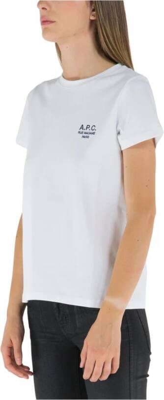 A.p.c. T-shirt Wit Dames