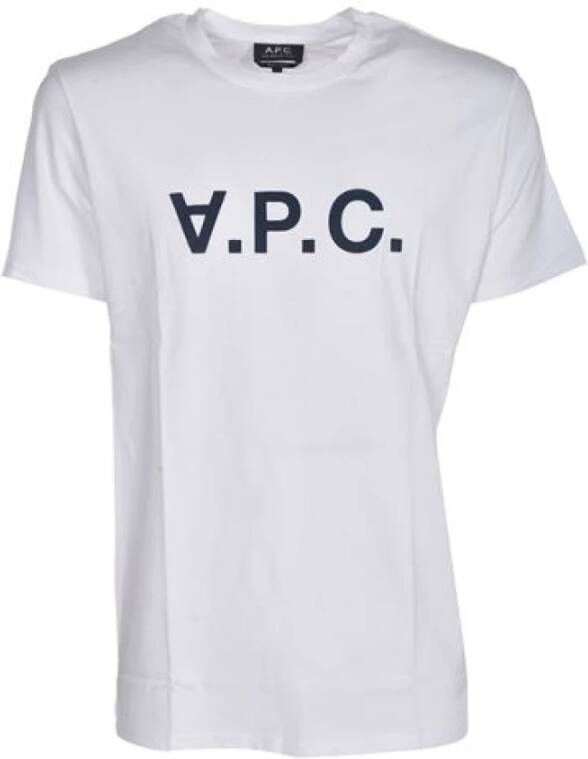 A.p.c. T-shirt Wit Heren