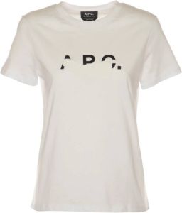 A.p.c. T-shirts and Polos Wit Dames