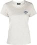 A.p.c. denise t-shirt with logo embroidery Grijs Dames - Thumbnail 6