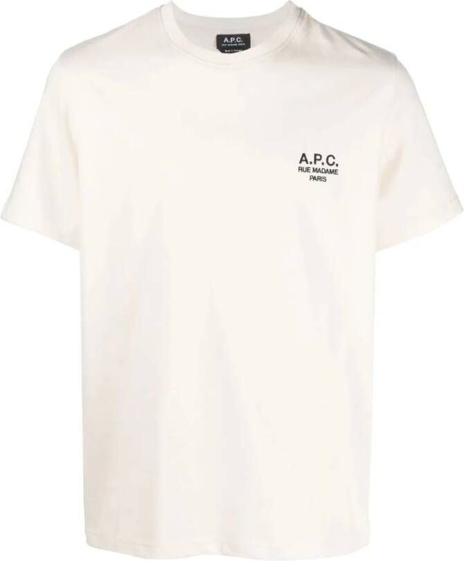 A.p.c. T-Shirts Beige Heren