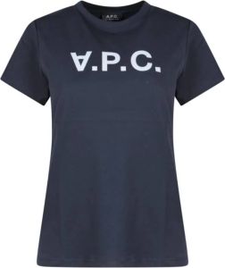 A.p.c. T-Shirts Blauw Dames