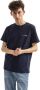 A.p.c. Heren Ronde Hals Katoenen T-Shirt Blue Heren - Thumbnail 2