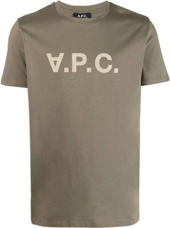 A.p.c. T-shirts Groen