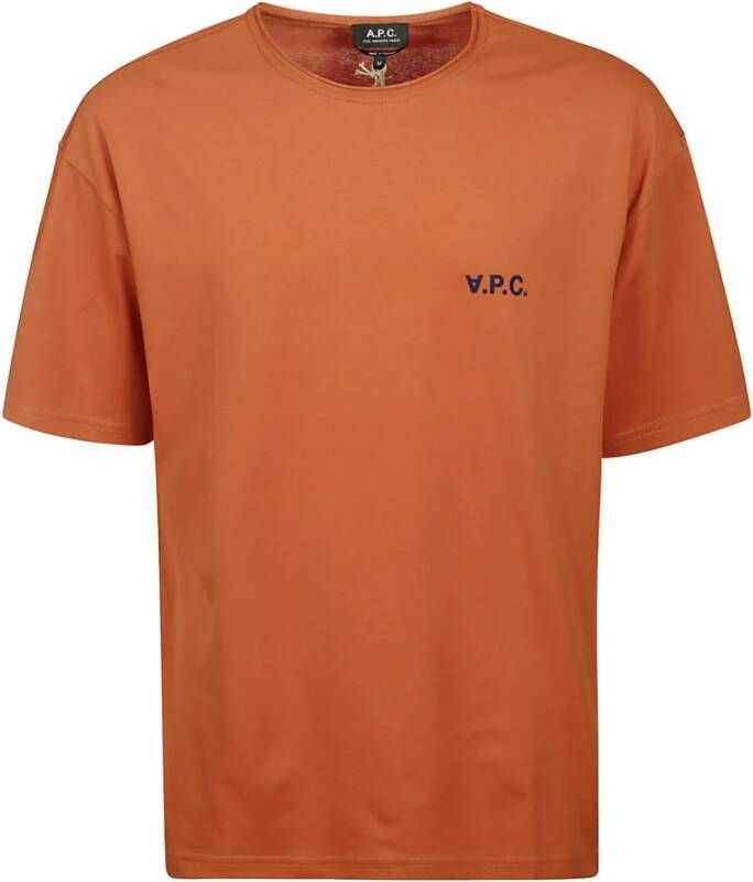A.p.c. T-Shirts Rood Heren