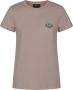 A.p.c. Fuchsia Katoenen T-Shirt met Logo Detail Pink Dames - Thumbnail 2