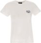 A.p.c. Witte katoenen T-shirts en Polos voor vrouwen White Dames - Thumbnail 3