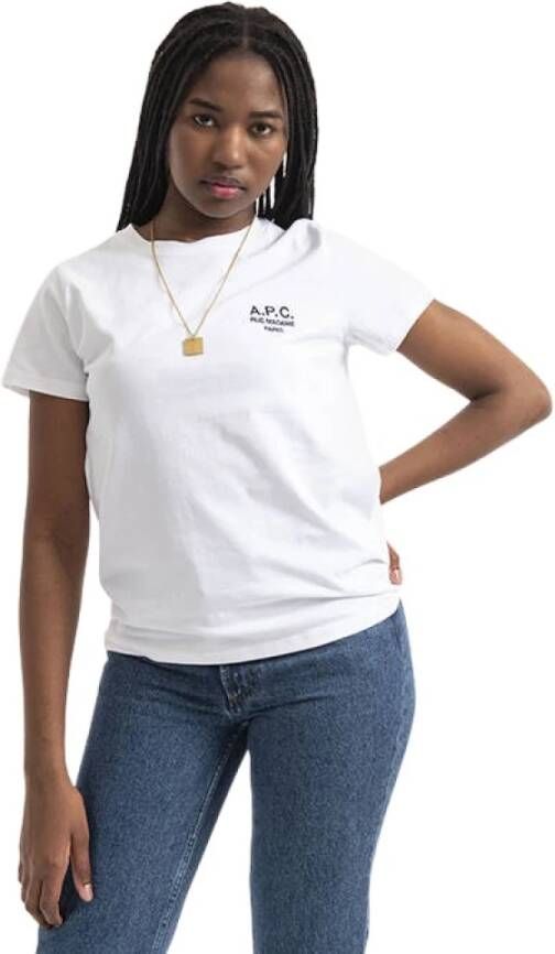 A.p.c. T-shirts Wit Dames