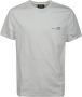 A.p.c. Logo Print T-Shirt van Biologisch Katoen White Heren - Thumbnail 1