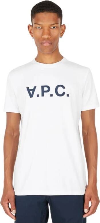 A.p.c. T-Shirts Wit Heren