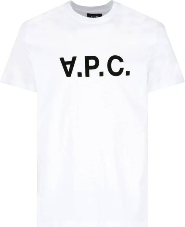 A.p.c. T-shirts Wit Heren