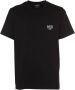 A.p.c. Nieuwe Raymond Zwarte Katoenen T-Shirt met Wit Logo Black Heren - Thumbnail 1
