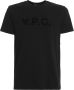 A.p.c. Zwarte T-shirts en Polos voor Black - Thumbnail 1