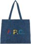A.p.c. Tote Bags Blauw Dames - Thumbnail 1