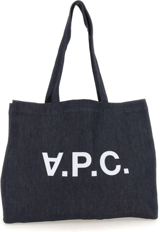 A.p.c. Tote Bags Blauw Dames
