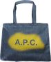A.p.c. Tote Bags Blauw Heren - Thumbnail 1