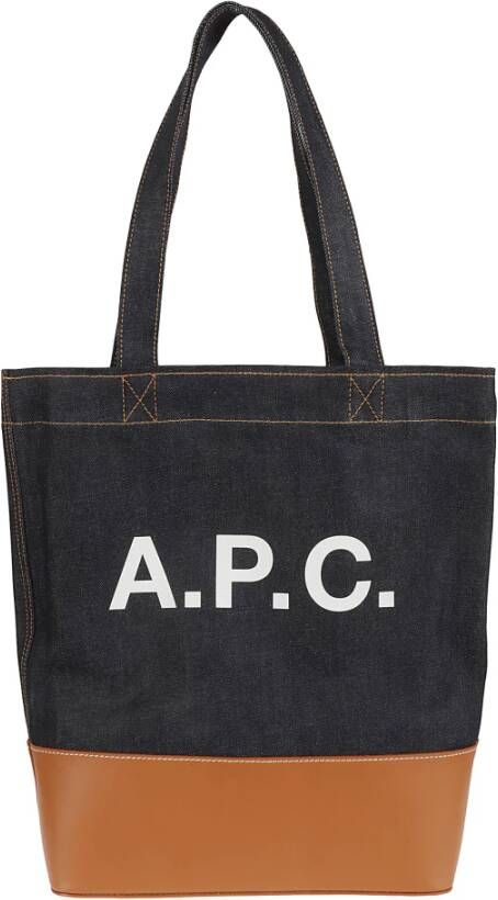A.p.c. Tote Bags Bruin Heren