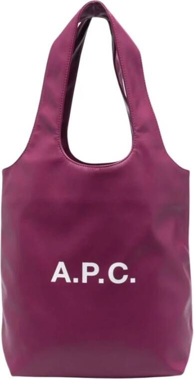 A.p.c. Tote Bags Paars Heren