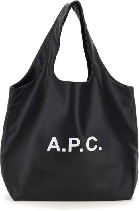 A.p.c. Stijlvolle schoudertas met brede handvatten Black Dames - Foto 12