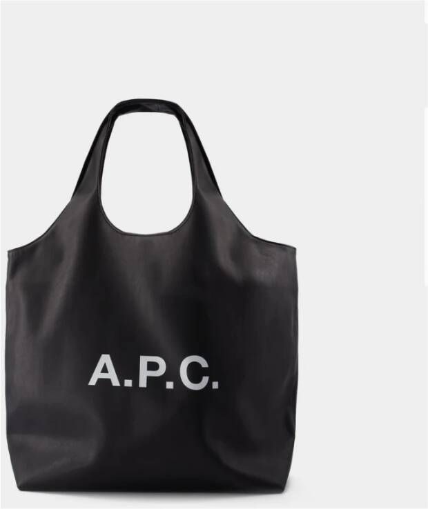 A.p.c. Tote Bags Zwart Unisex