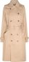 A.p.c. Klassieke Trenchcoat met Stijlvolle Details Beige Dames - Thumbnail 5