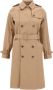 A.p.c. Klassieke Trenchcoat met Stijlvolle Details Beige Dames - Thumbnail 1