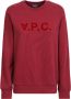 A.p.c. Trendy Bordeaux Sweatshirt voor Dames Rood Dames - Thumbnail 1