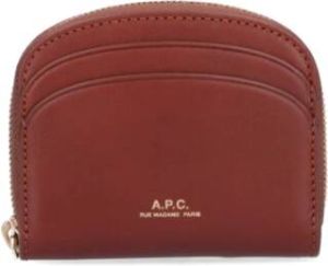 A.p.c. Wallets & Cardholders Bruin Dames