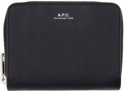 A.p.c. Portemonnee kaarthouder Black Heren