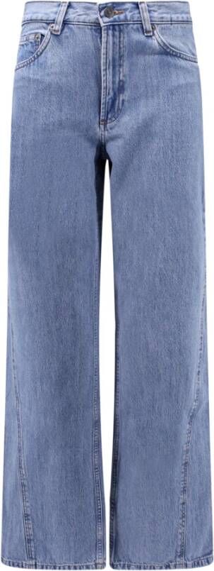 A.p.c. Wide Jeans Blauw Dames
