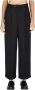 A.p.c. High-rise Melissa-broek met omgeslagen manchetten Black Dames - Thumbnail 1