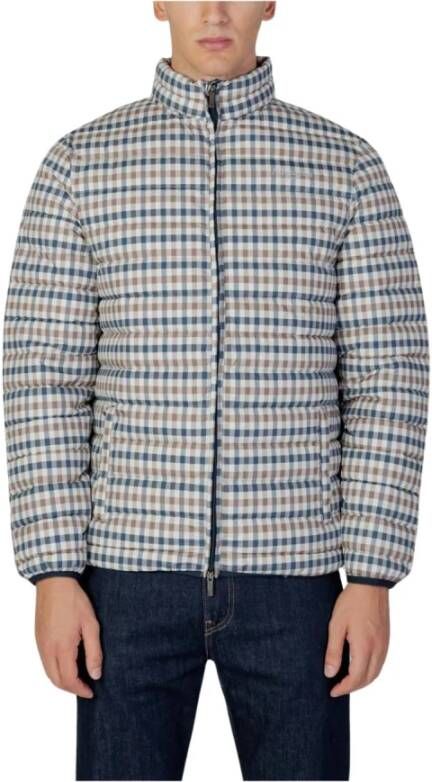 Aquascutum Actieve 100g Mock Neck Jas Multicolor Heren