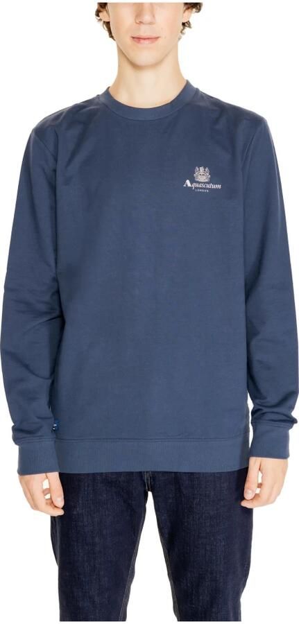 Aquascutum Sweater ACTIVE COTTON SMALL LOGO FLEECE AA_SS23_SW003 - Foto 3