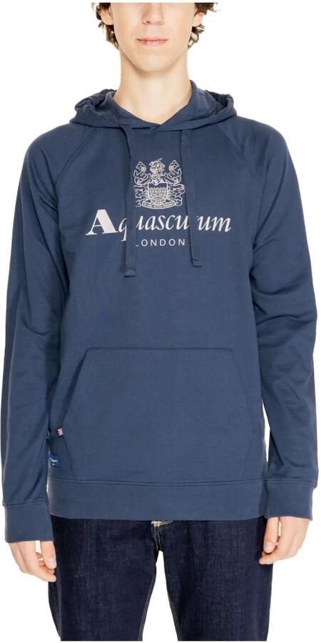 Aquascutum Sweater ACTIVE COTTON BIG LOGO HOODIE FLEECE AA_SS23_SW005 - Foto 3